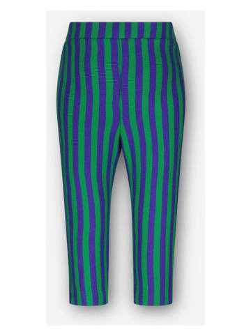 The New Chapter Legginsy w kolorze niebiesko-zielonym