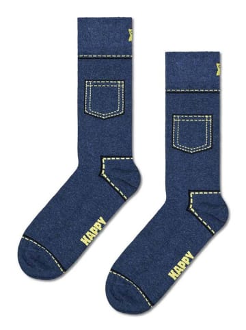 Happy Socks Skarpety "Denim" w kolorze granatowym