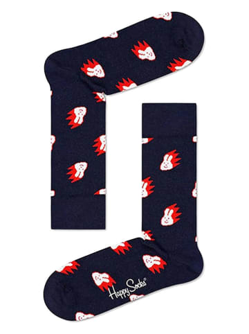 Happy Socks Skarpety w kolorze granatowym