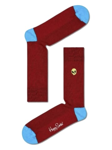 Happy Socks Skarpety w kolorze bordowym