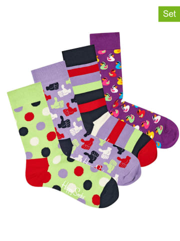 Happy Socks 4er-Set: Socken in Bunt