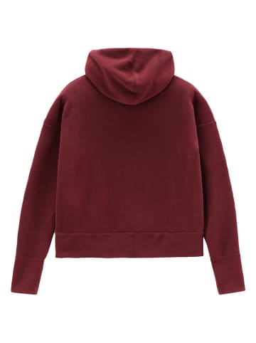Jeanne Baret Fleecehoodie "Rochefort" in Pflaume