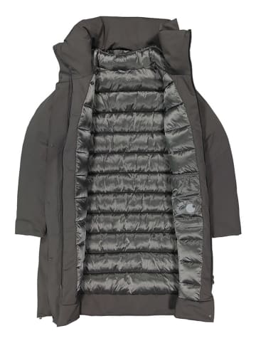 Jeanne Baret Dwustronna parka "Sava" w kolorze szarobrązowym