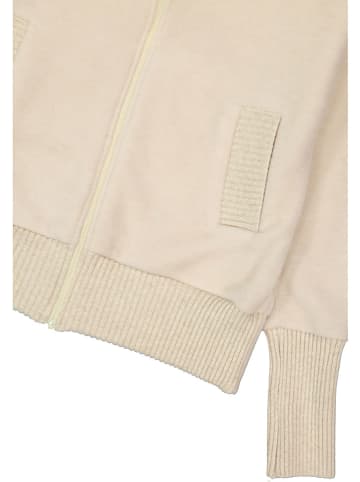 Jeanne Baret Fleece jas "Wallis" crème