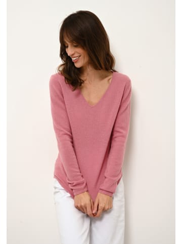Just Cashmere Kaschmir-Pullover "Joan" in Rosa