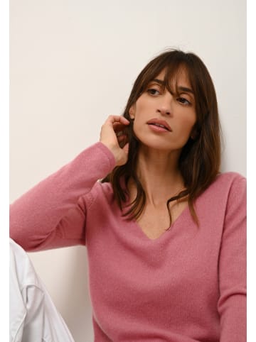 Just Cashmere Kaszmirowy sweter "Joan" w kolorze jasnoróżowym