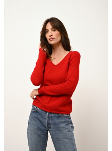Just Cashmere Kaschmir-Pullover "Joan" in Rot