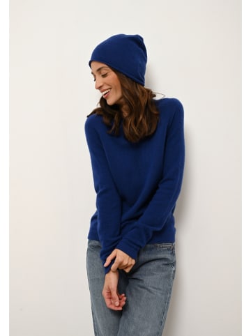 Just Cashmere Kaszmirowy sweter "Jane" w kolorze granatowym