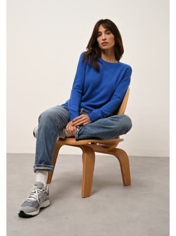 Just Cashmere Kaschmir-Pullover "Helen" in Blau