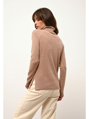 Just Cashmere Kaschmir-Rollkragenpullover "Lexie" in Beige