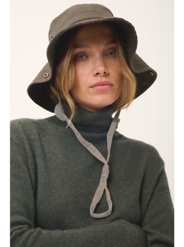 Just Cashmere Kasjmieren coltrui "Lexie" antraciet