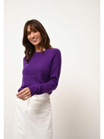 Just Cashmere Kaschmir-Pullover "Rebecca" in Lila