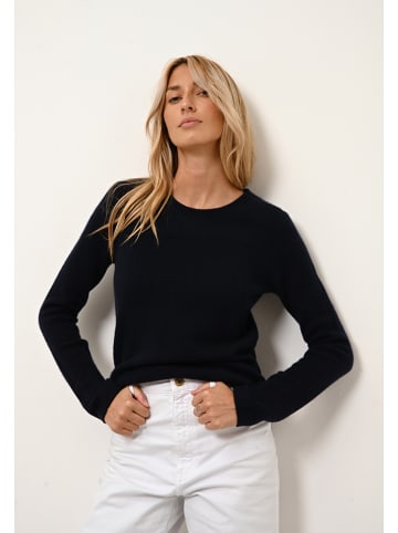 Just Cashmere Kaschmir-Pullover "Joyce" in Dunkelblau