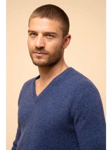 Just Cashmere Kaschmir-Pullover "Nathan" in Dunkelblau