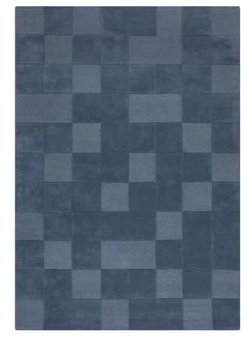 Flair Rugs Wełniany dywan w kolorze niebieskim