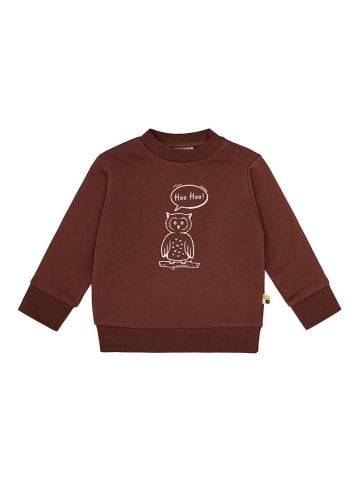 loud + proud Sweatshirt in Braun