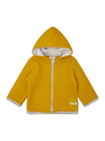 loud + proud Woll-Fleecejacke in Senf