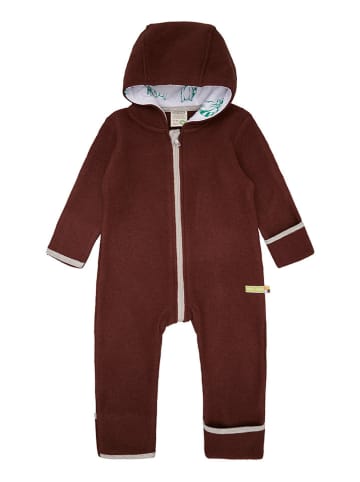 loud + proud Wollfleece-Overall in Braun