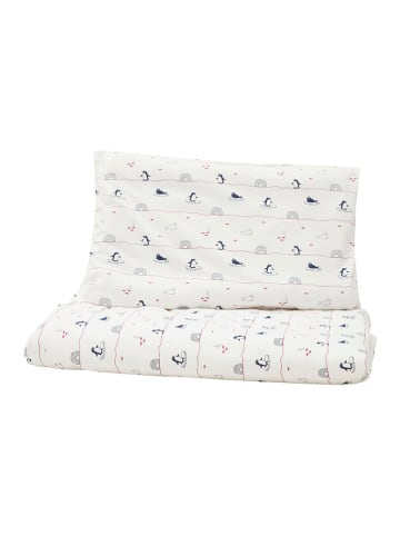 loud + proud 2tlg. Bettwäsche-Set in Creme - (L)100 cm - (H)135 cm