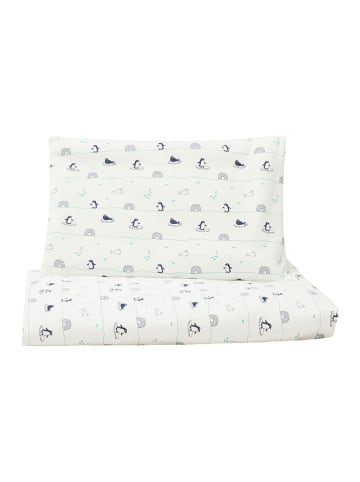 loud + proud 2tlg. Bettwäsche-Set in Creme - (L)100 cm - (H)135 cm