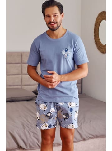 Doctor Nap Pyjama  in Hellblau
