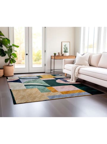 Mioli Kurzflor-Teppich in Bunt