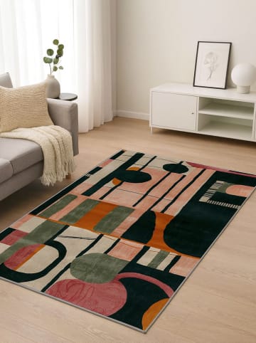 Mioli Kurzflor-Teppich in Bunt