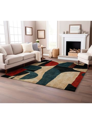 Mioli Laagpolig tapijt meerkleurig