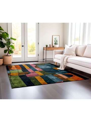Mioli Kurzflor-Teppich in Bunt