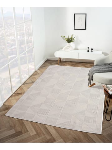 Mioli Kurzflor-Teppich "Elex" in Creme