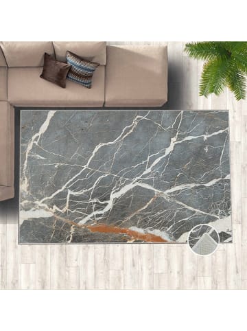 Mioli Laagpolig tapijt grijs