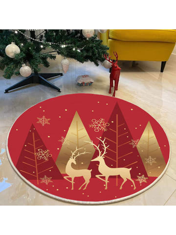 Mioli Dywan w kolorze czerwonym