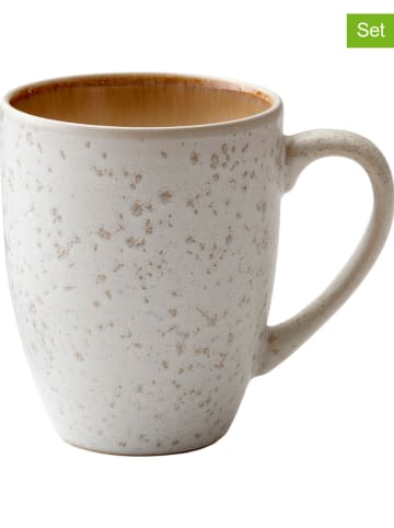 Bitz 4er-Set: Tassen in Creme - 300 ml