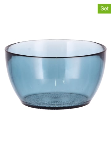 Bitz 6er-Set: Schalen "Kusintha" in Blau - Ø 12 cm