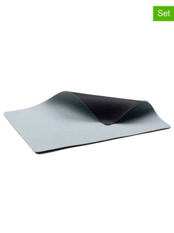 Bitz 4-delige set: placemats lichtblauw