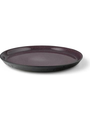 Bitz Speiseteller "Gastro" in Lila/ Schwarz - Ø 27 cm