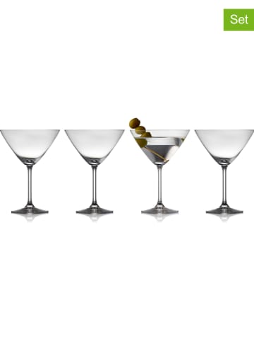 Lyngby Glas Kieliszki (4 szt.) "Juvel" na martini - 280 ml