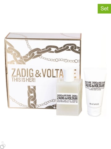 Zadig&Voltaire 2-delige set: "This Is Her!" - eau de parfum & bodylotion