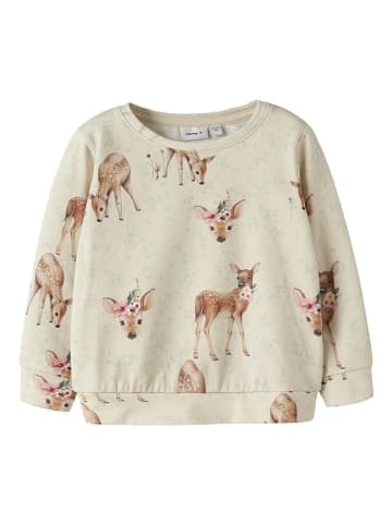 name it Bluza "Pobambi" w kolorze beżowym