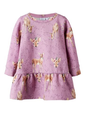 name it Sukienka "Pobambi" w kolorze jasnoróżowo-beżowym