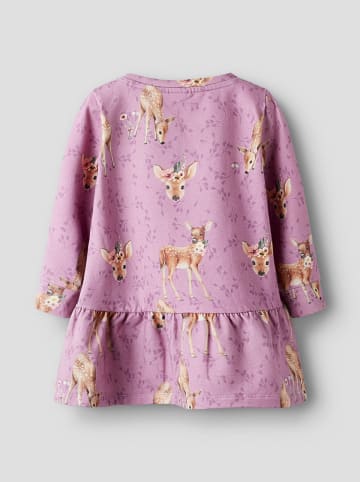 name it Jurk "Pobambi" lichtroze/beige