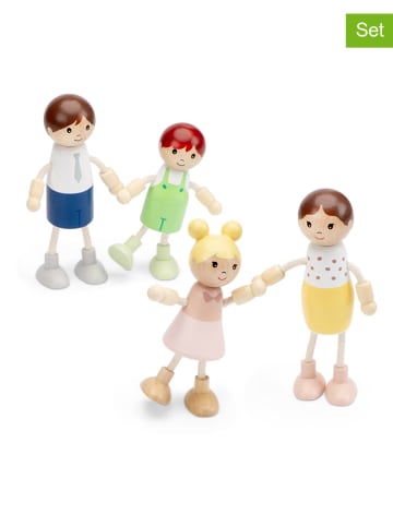New Classic Toys 4-delige set: poppen - vanaf 3 jaar