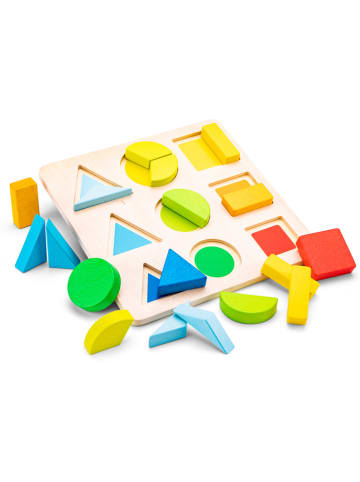 New Classic Toys 18tlg. Puzzle "Geometrische Figuren" - ab 2 Jahren