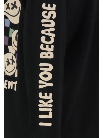 Sublevel Longsleeve in Schwarz