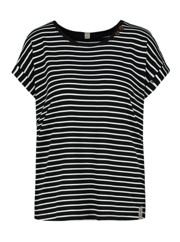 Sublevel Shirt in Schwarz/ Weiß