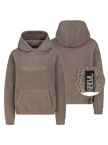 Sublevel Fleece trui lichtbruin