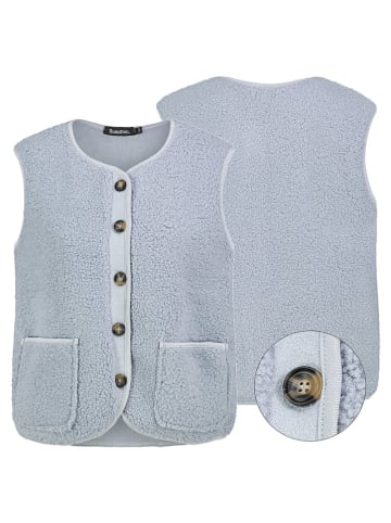 Sublevel Teddyweste in Hellblau