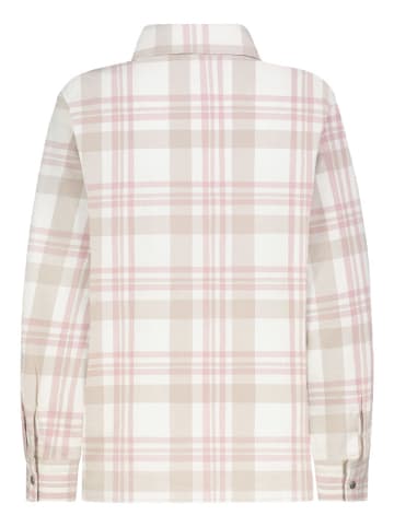 Sublevel Blouse lichtroze/zandkleurig/wit