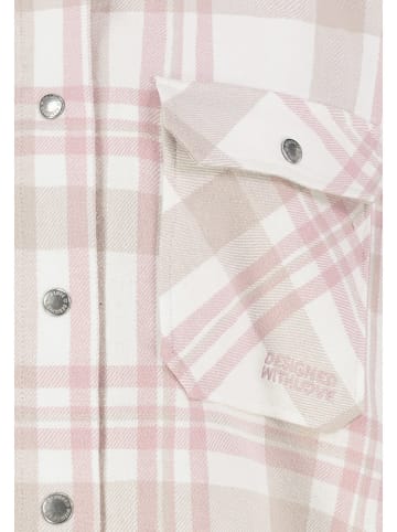 Sublevel Blouse lichtroze/zandkleurig/wit