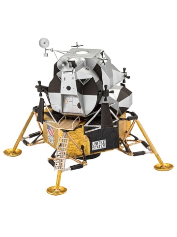 Revell Modelbouwpakket "Apollo 11 Lunar Modul Eagle" wit/geel - vanaf 12 jaar